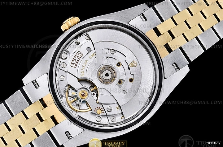 0517 RDJ0450A – DJ 36mm Jub Flt 904L YG SS P-Gold Stk VSF VS Comfortable 764